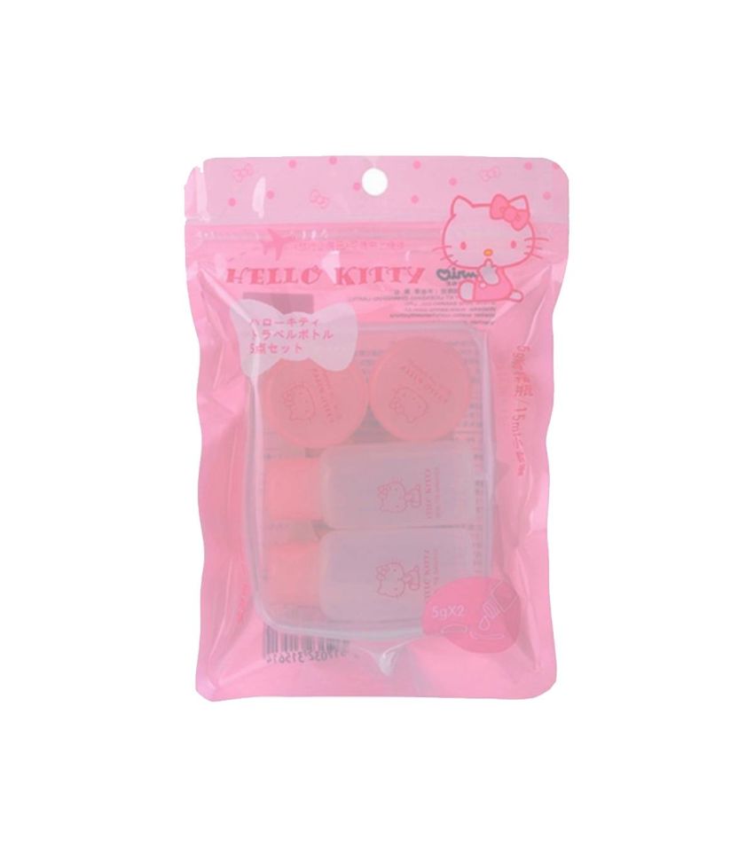 Sanrio Hello Kitty & Friends Travel Bottles 5 Piece Set