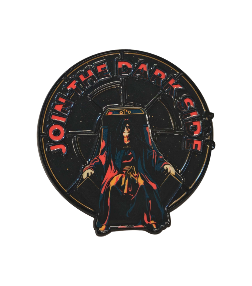 Star Wars Palpatine Join The Darkside Metal Fridge Magnet