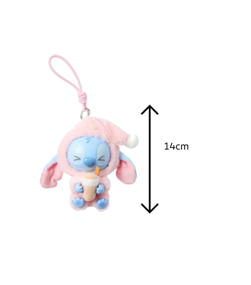 Disney Stitch Eat Something Before Sleep Collection Vinyl Face Plush Blind Box