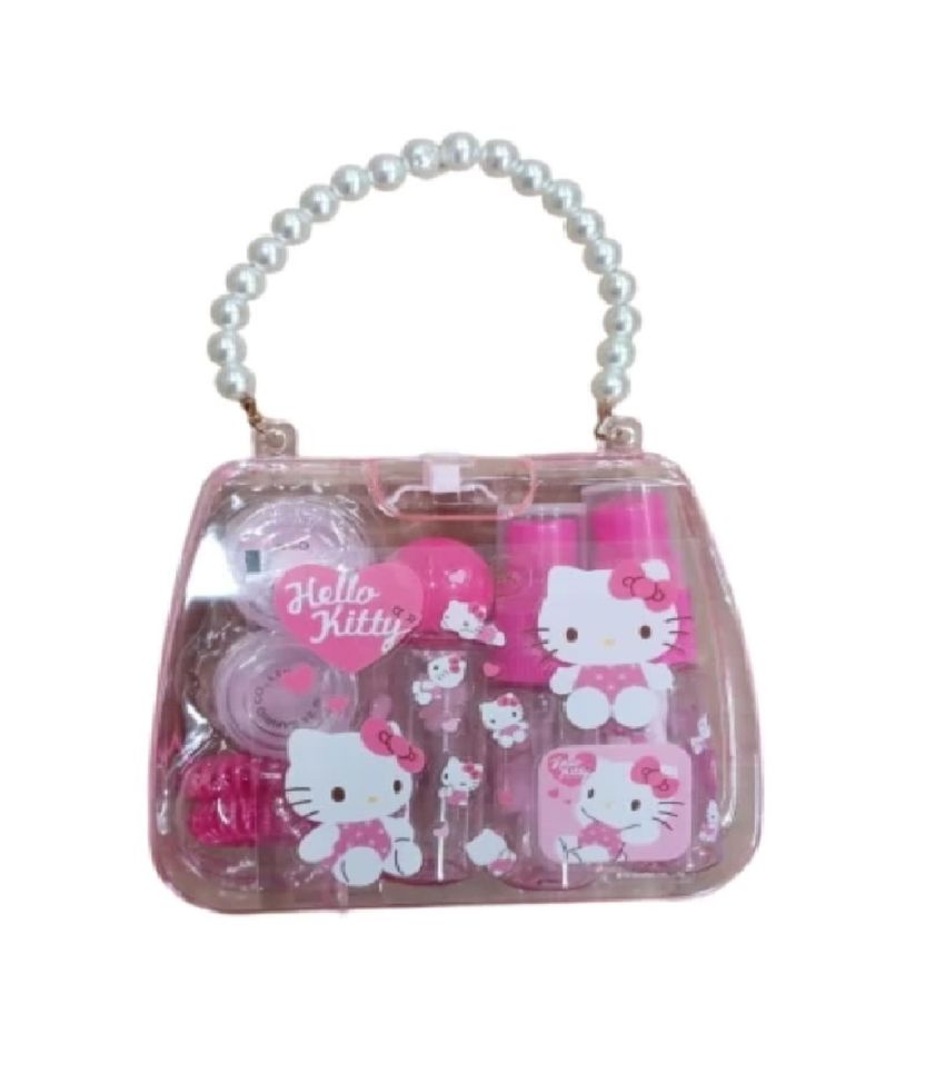 Sanrio Hello Kitty Pink Collection 7 Piece Travel Set
