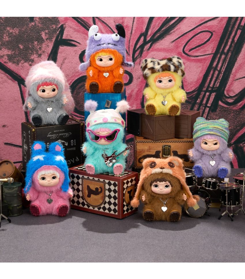 Letsvan Wakuku Fuzzy Trendy Fun Party Series Vinyl Plush Surprise Blind Box