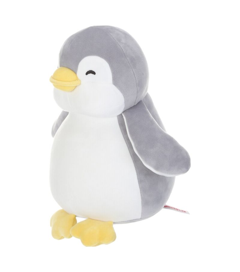 Mini Family PenPen Small Penguin Grey 10 Inch Plush Soft Toy
