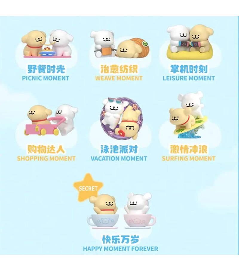 Maltese Enjoy The Moments Series Figures Blind Box
