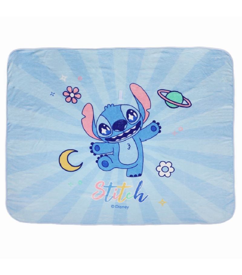 Disney Stitch Dinner Party Collection Larger Printed Throw 