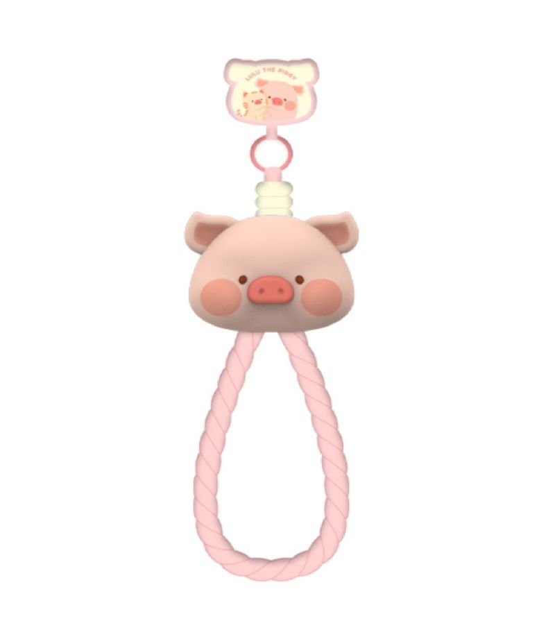 LuLu the Piggy Collection Silicone Phone Charm