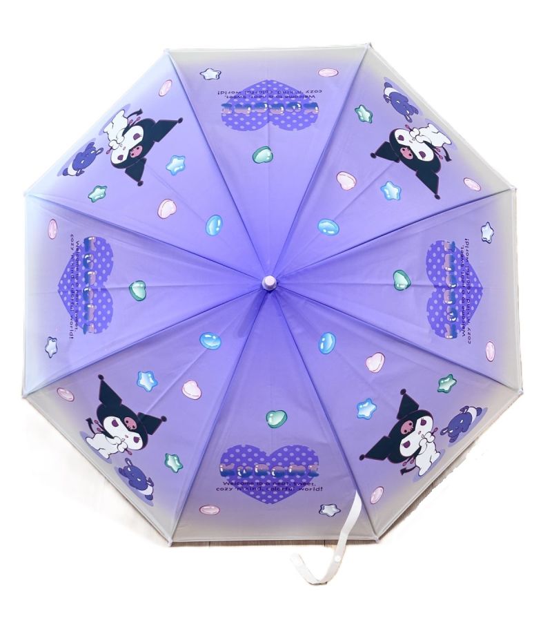 Sanrio Sweet Factory Kuromi Umbrella With Long Handle