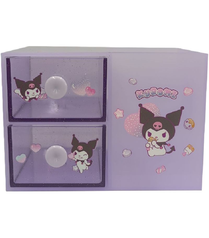 Sanrio Kuromi Sweet Factory 2 Tiers Drawer Pen Holder