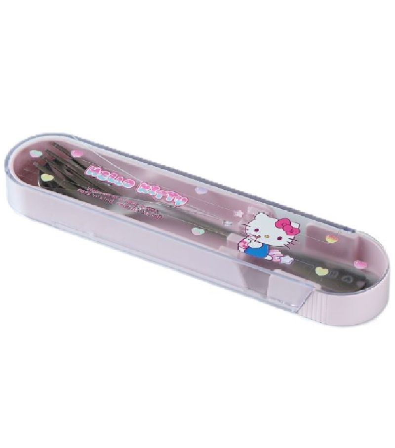 Sanrio Sweet Factory Hello Kitty Fork & Spoon Set