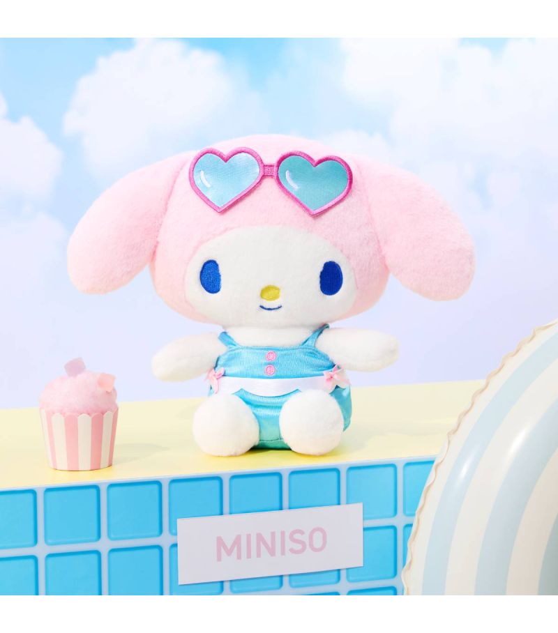Sanrio Hello Kitty & Friends My Melody Jump into Summer 10 Inch Soft Plush Toy