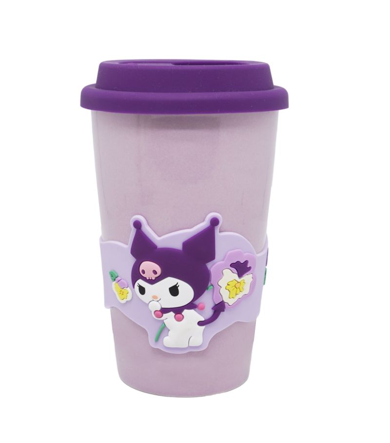 Sanrio Hello Kitty & Friends Kuromi Ceramic Travel Mug 400ml