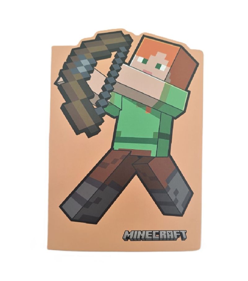 Minecraft Steve & Alex 32 Page Stitch Bound Notebook Set Of 2