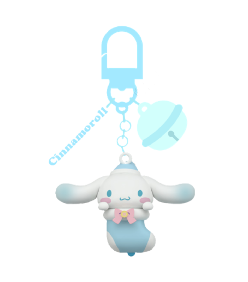 Sanrio Cinnamoroll Winter Series LED Light Up Keychain
