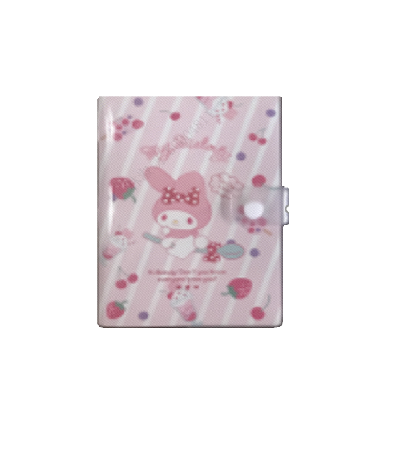 Sanrio My Melody 36K Colorful Sheets Book with EVA Cover and Snap Button 128 Sheets