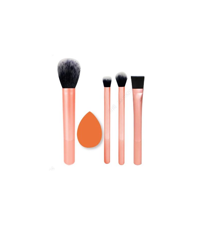 Luxury Series 5-Piece Makeup Sponge & Makeup Brush Multifunctional Set