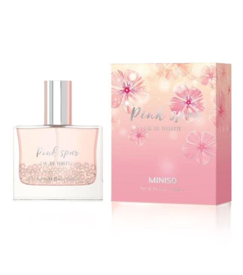 MINISO Pink Crystal Eau De Toilette 10ml Perfume