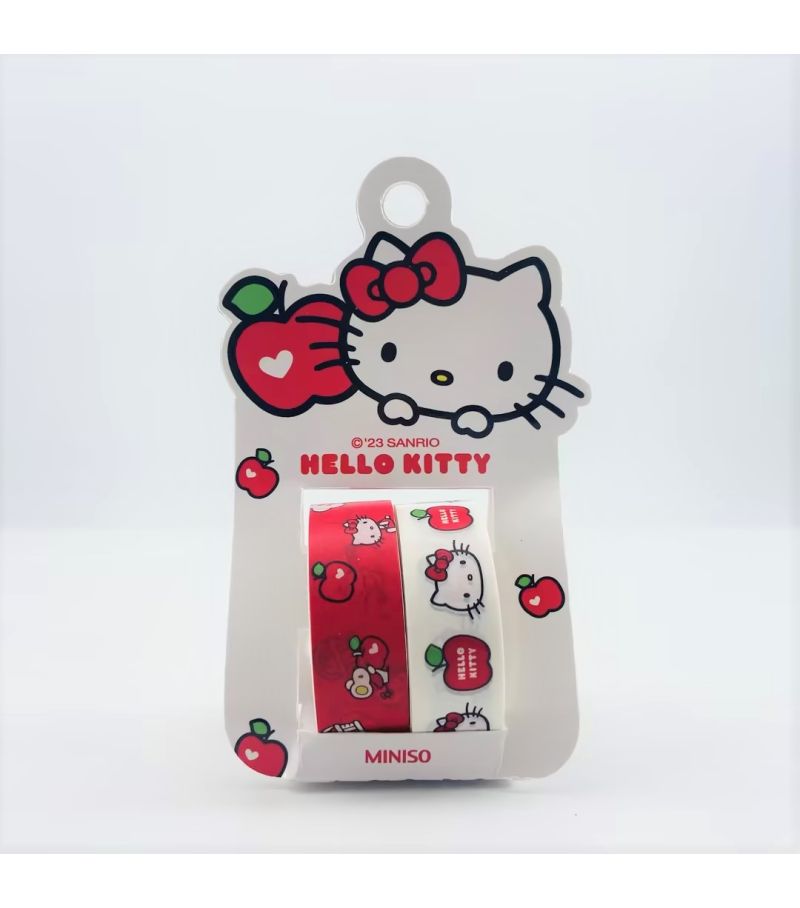 Sanrio Hello Kitty Apple Season Series 2-Roll Adhesive Tape Set PDQ