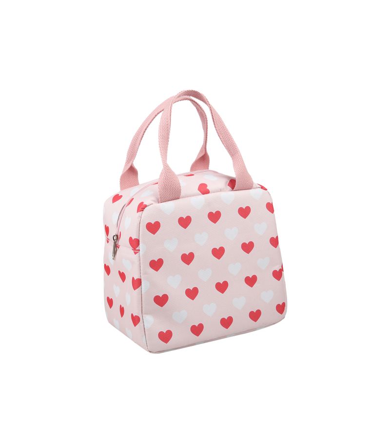 Pink Romance Heart Series Lunch Bag