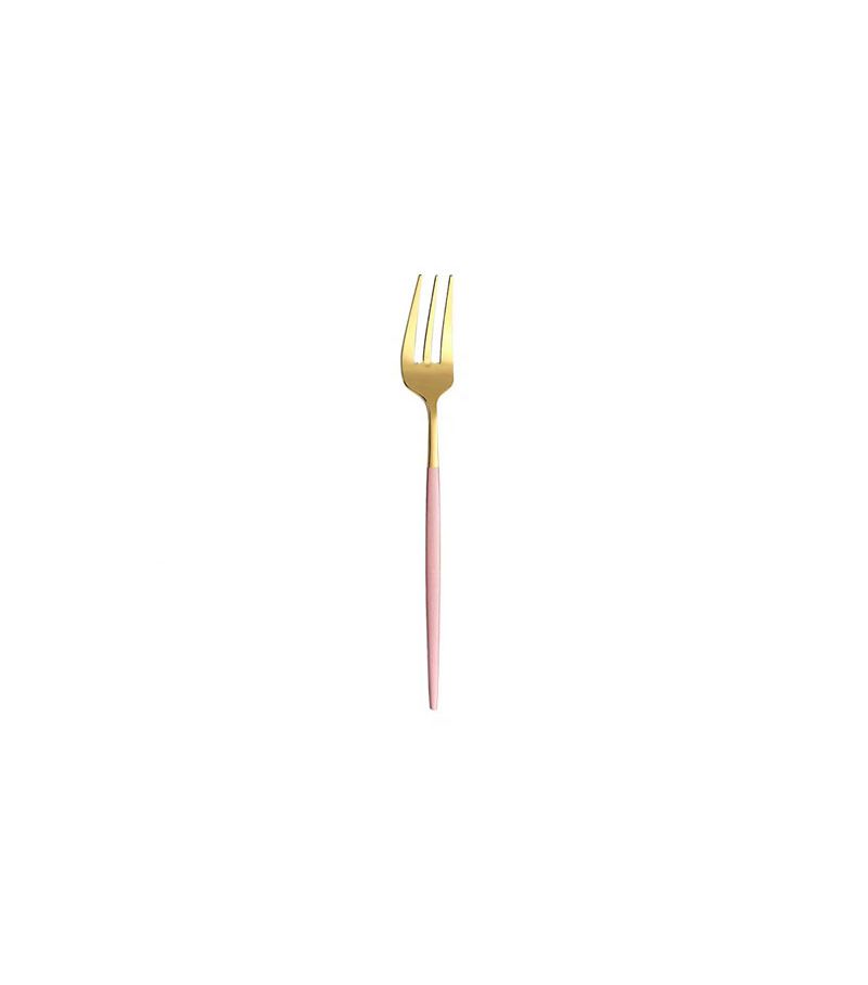 MINISO Rose Gold Dessert Fork