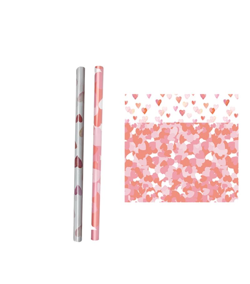 Pink Romance Series Wrapping Paper (2 Assorted Models)