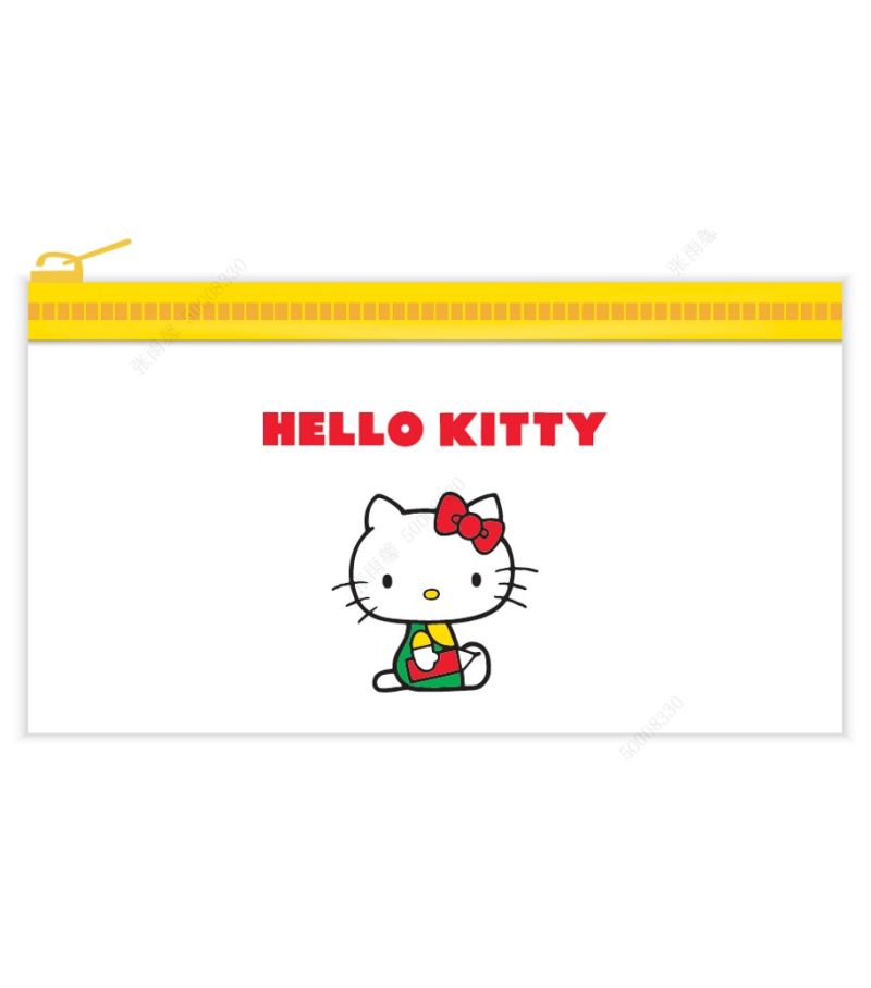 Hello Kitty Fun School Season Series PVC Stationery Case (12*7.5cm)