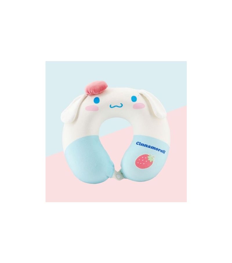 Sanrio Cinnamoroll Strawberry Collection Memory Neck Pillow