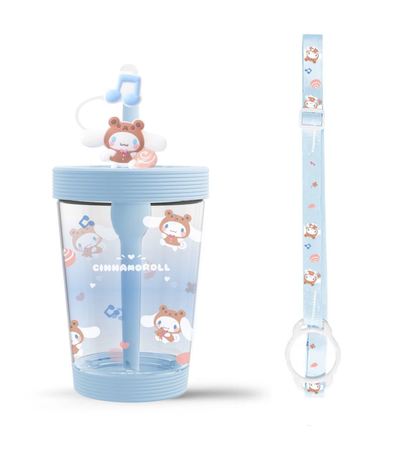 Sanrio Cinnamoroll Tumbler With Strap 535ml