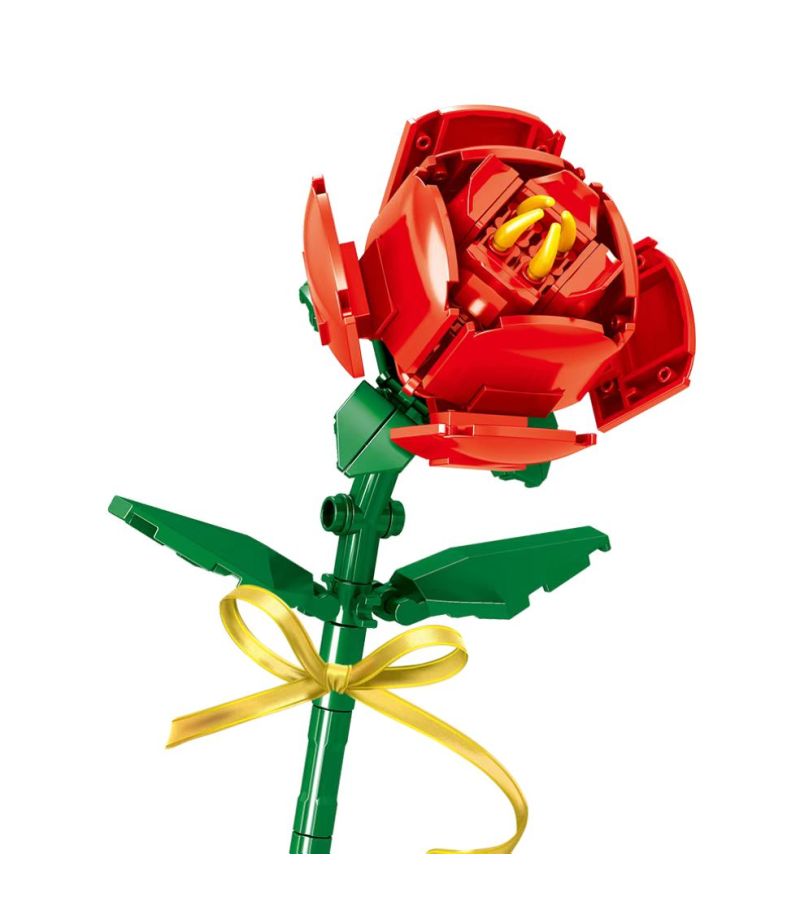 MINISO Toys Rose Building Blocks