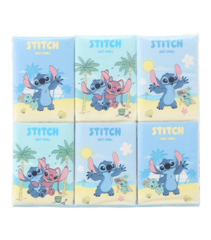 Disney Lilo & Stitch Collection Unscented Tissues 12 Packs