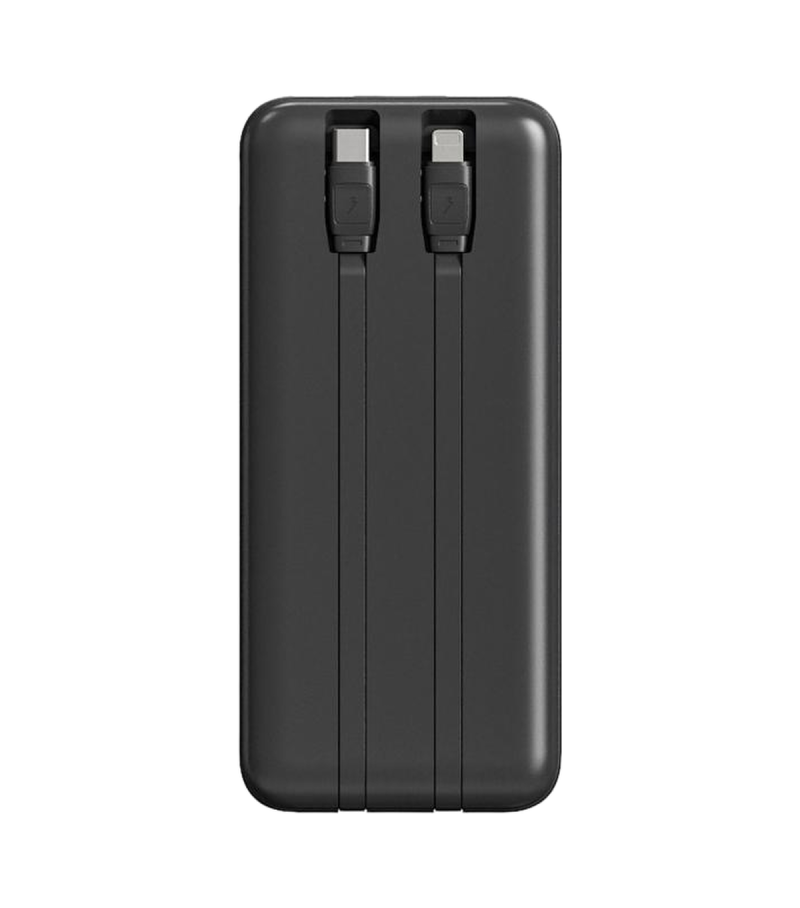 MINISO 9000mAh Black Built in Dual Cable Power Bank Model C103