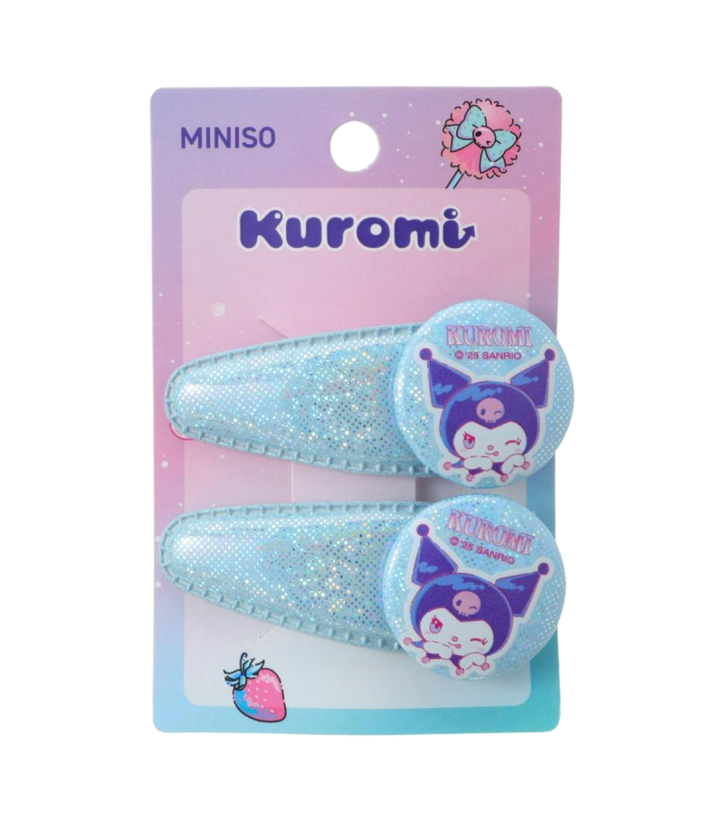 Sanrio Hello Kitty & Friends Kuromi Magic Party Hair Clip 2 Pieces (Assorted)