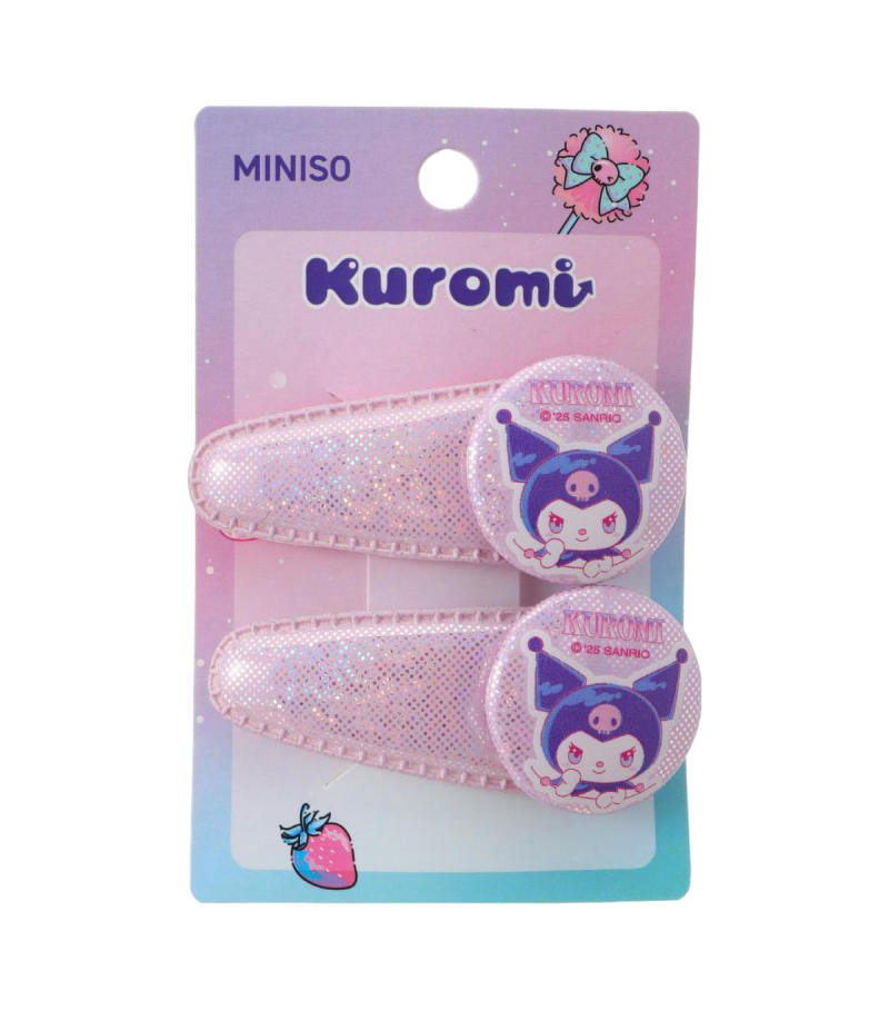 Sanrio Hello Kitty & Friends Kuromi Magic Party Hair Clip 2 Pieces (Assorted)