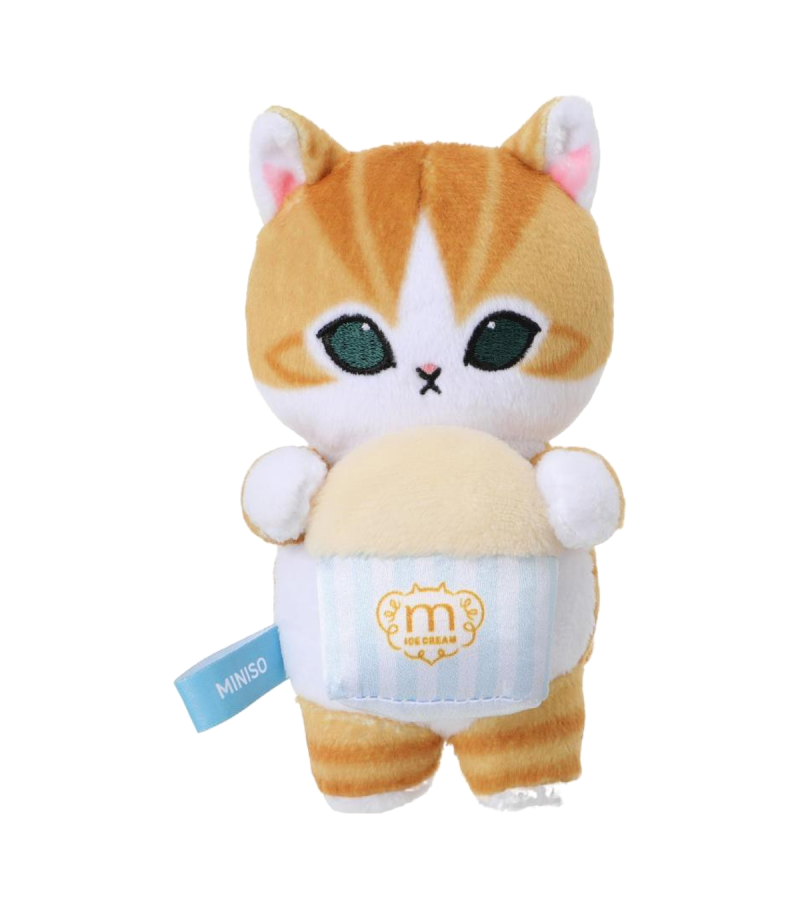 Mofusand Ice Cream Screen Monitor Plush 