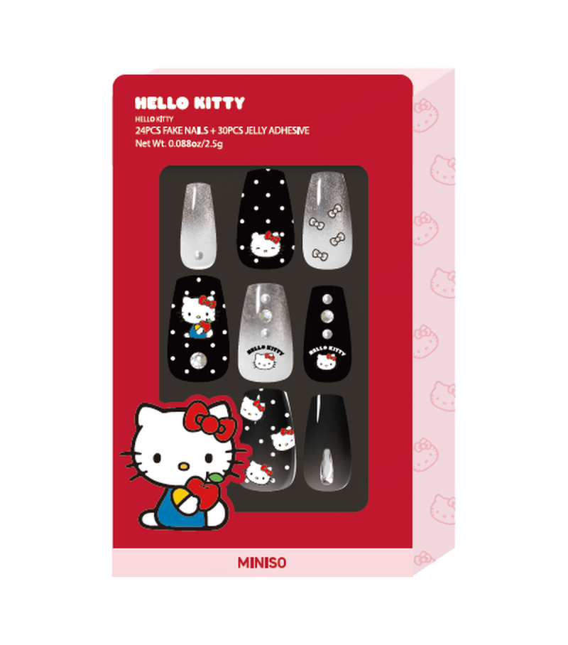Sanrio Hello Kitty & Friends Long False Nails with Jelly Adhesive Tabs