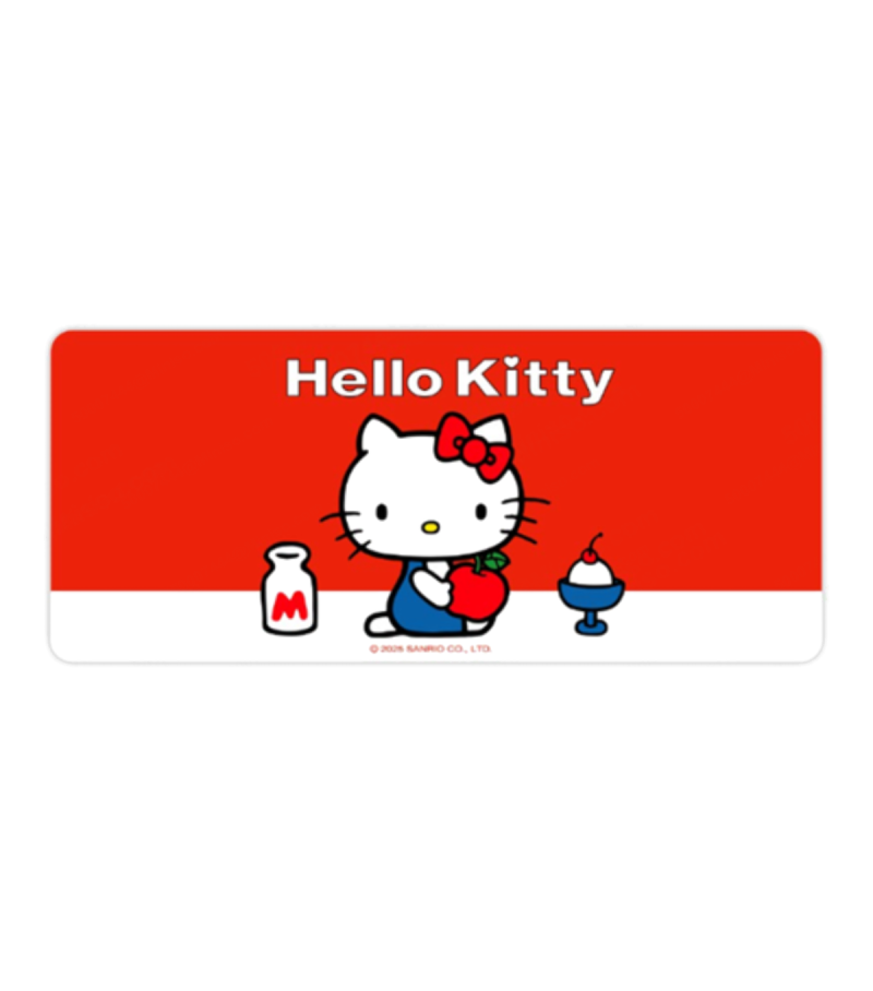 Sanrio Hello Kitty & Friends Large Red Apple Desk Mouse Pad