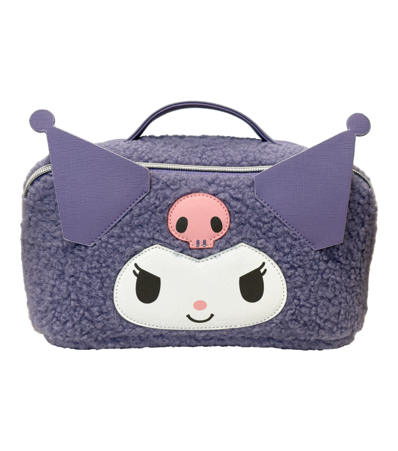 Sanrio Hello Kitty & Friends Kuromi Large Cosmetic Bag 