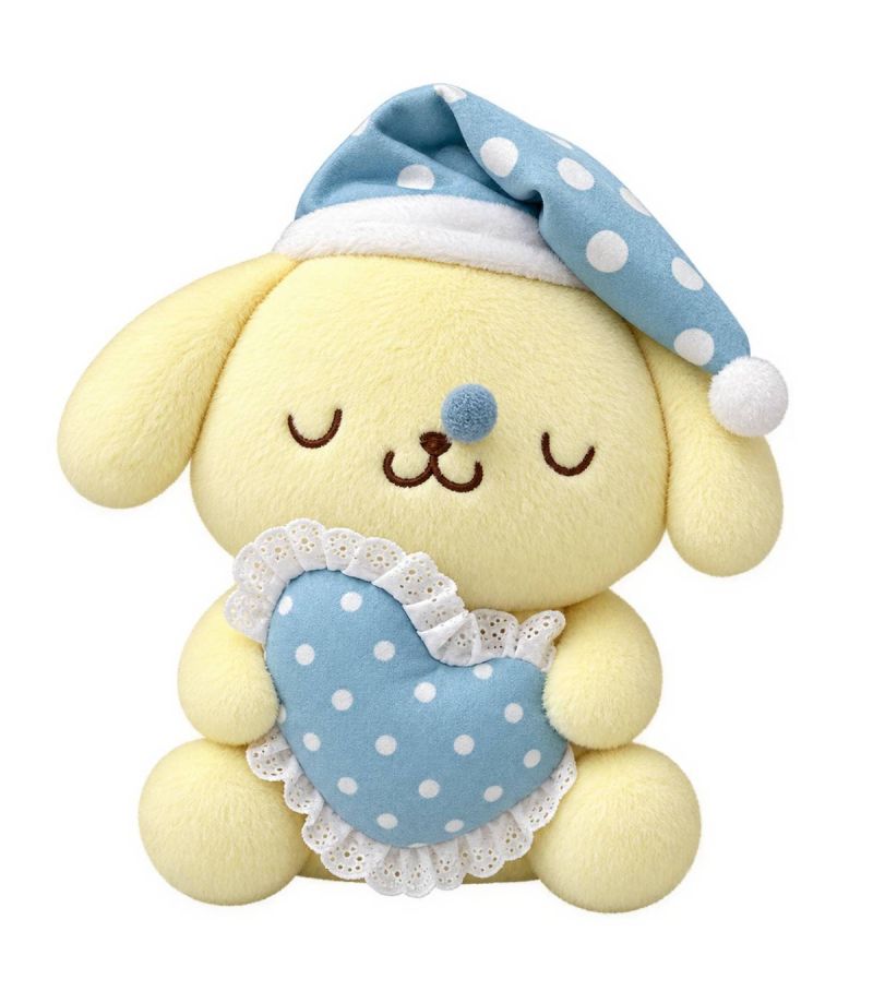 Sanrio Hello Kitty & Friends Pompompurin Sleep 10 Inch Plush Soft Toy