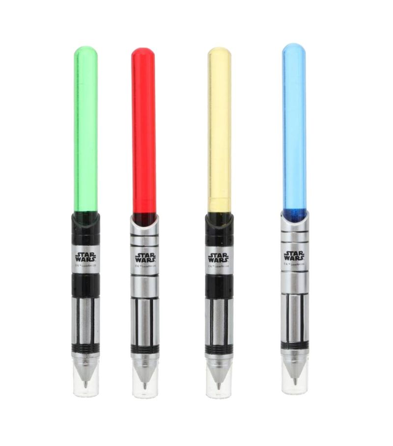 Star Wars Lightsaber 1.0mm Black Ballpoint Pen (Assorted)