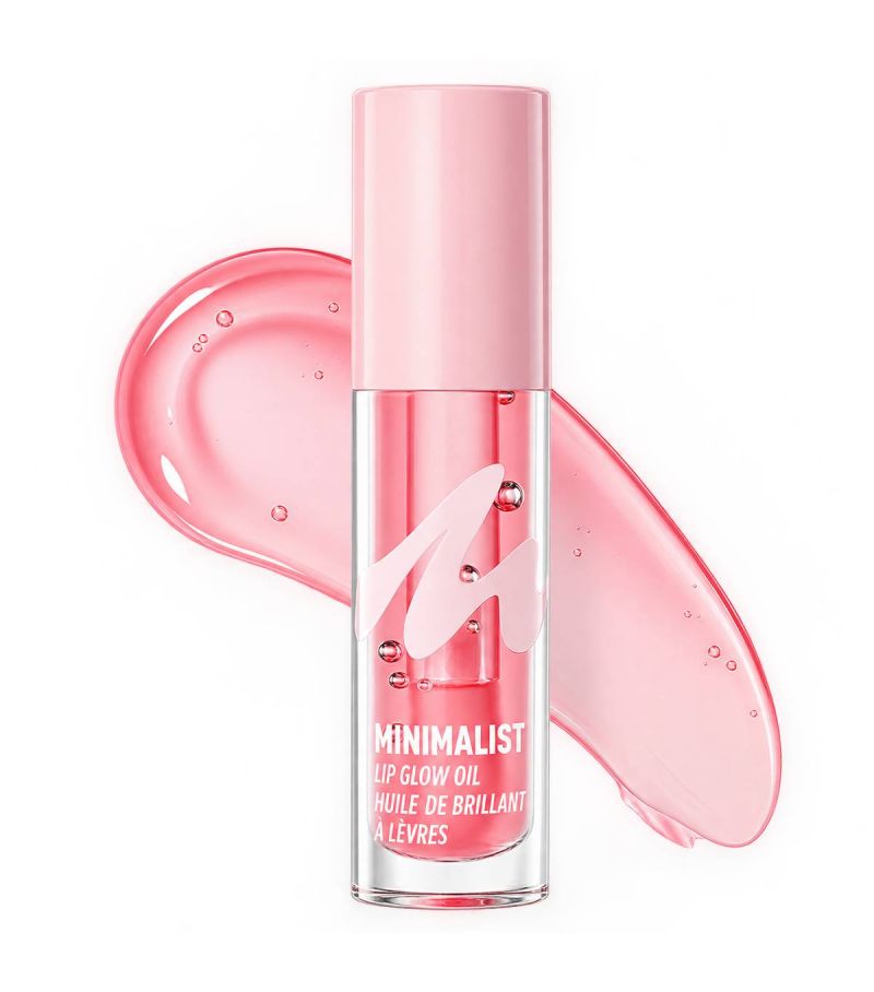 Minimalist Strawberry Pink Lip Oil Shade 02