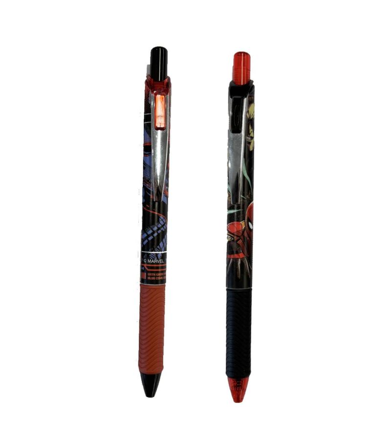 Marvel Spider-Man 0.5mm Black Retractable Pen (Assorted)