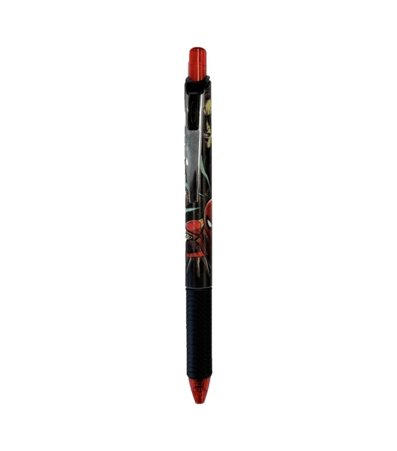 Marvel Spider-Man 0.5mm Black Retractable Pen (Assorted)