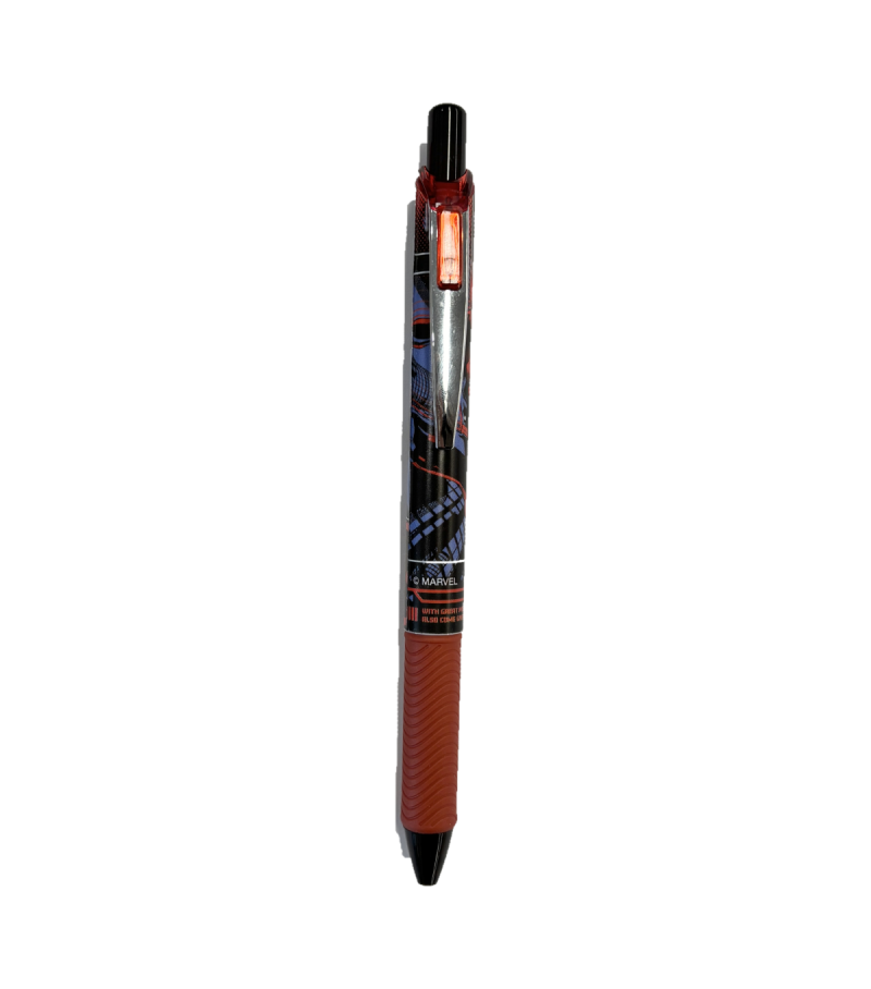 Marvel Spider-Man 0.5mm Black Retractable Pen (Assorted)