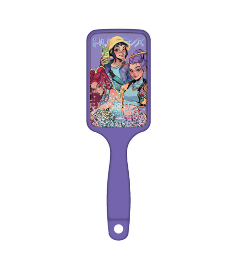 K-Pop Demon Hunters Quicksand Cushion Hair Brush