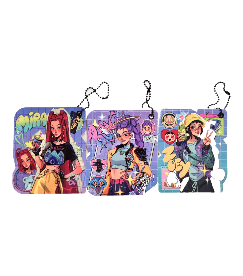 K-Pop Demon Hunters 30 Page Hangable Notepad (Assorted Characters)