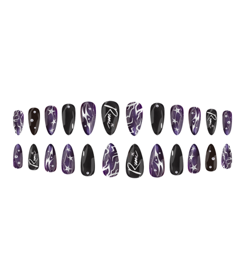 K-Pop Demon Hunters Press On Nails 02 & Jelly Adhesive Tabs