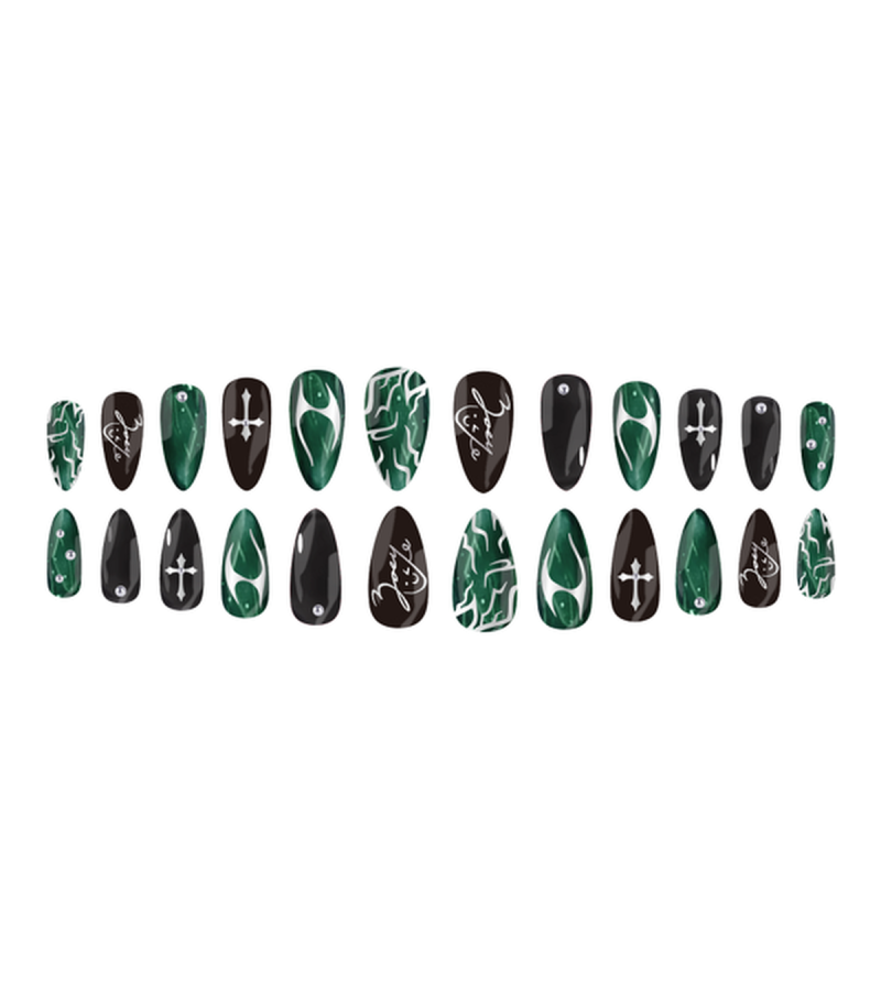 K-Pop Demon Hunters Press On Nails 04 & Jelly Adhesive Tabs