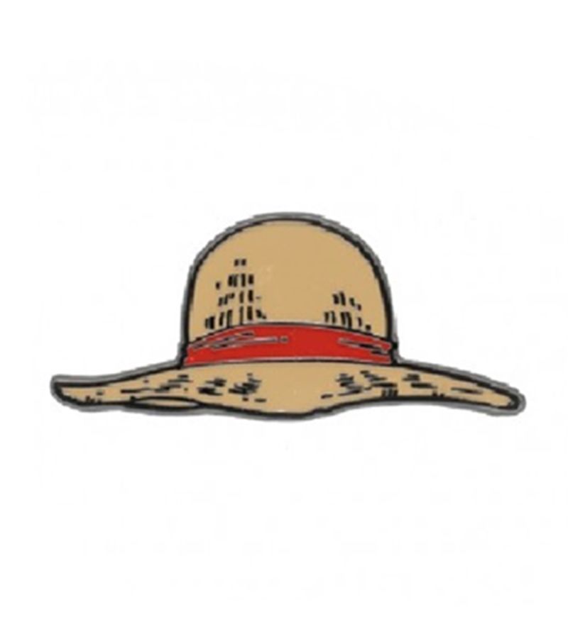 One Piece Straw Hat Pin Badge