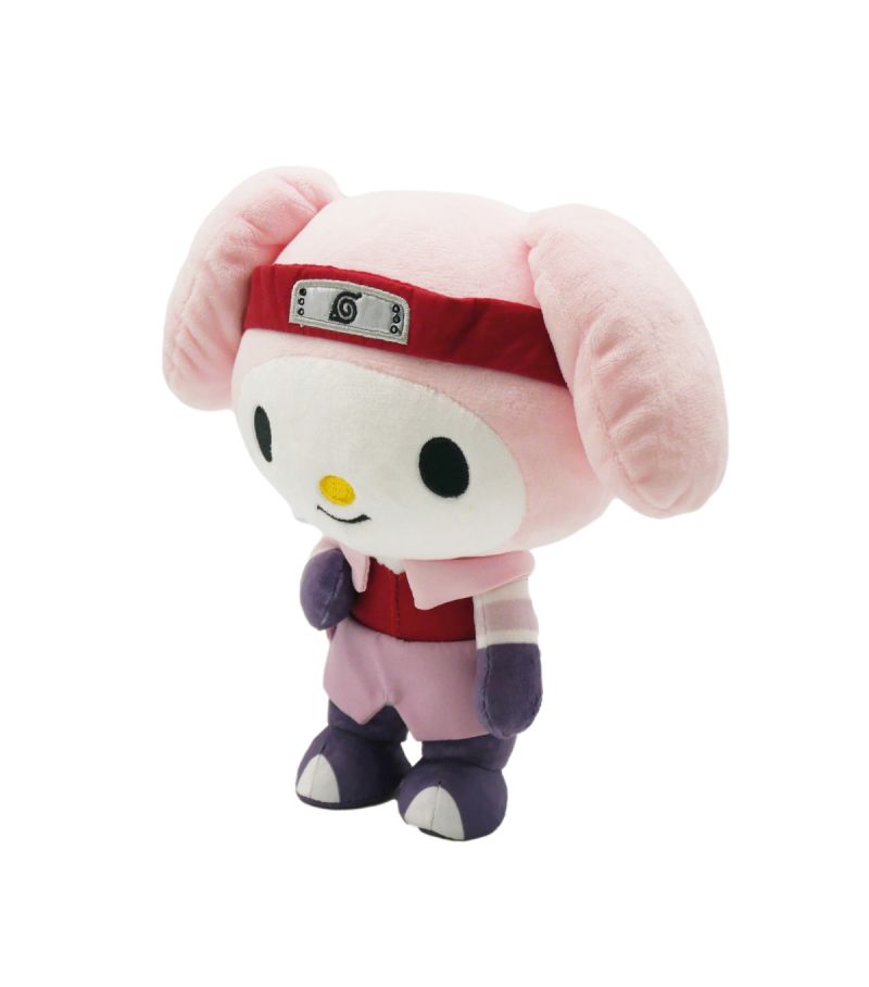 Sanrio X Naruto My Melody X Sakura 20cm Plush Soft Toy