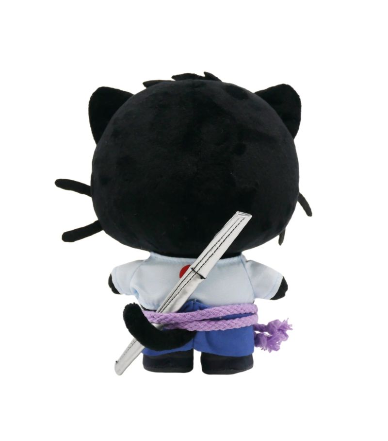 Sanrio X Naruto Chococat X Sasuke 20cm Plush Soft Toy