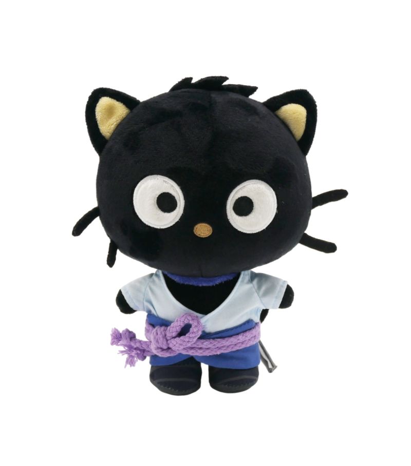 Sanrio X Naruto Chococat X Sasuke 20cm Plush Soft Toy