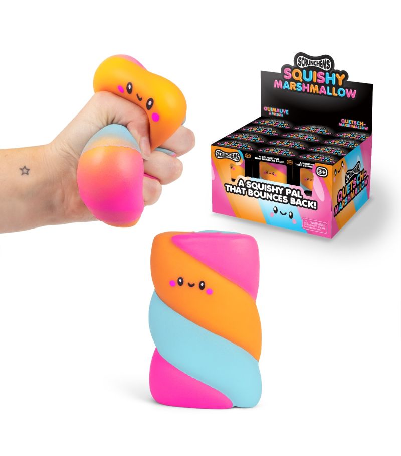 Scrunchems Marshmallow Squishy Fidget Sensory Toy 